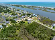 210 42 Waterway Drive, Sneads Ferry, NC 28460 — waterfront lot in Golden Acres, Sneads Ferry, NC, photo 14 of 23: 208 and 210 Waterway Drive - Aerials - E