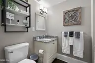 21 N Front Street Unit 3d1, Wilmington, NC 28401 — 1-bedroom condo in Downtown, Wilmington, NC, photo 14 of 41: Downstairs Bathroom