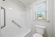 1106 Crestview Drive, Tarboro, NC 27886 — 3-bedroom home in West Hills, Tarboro, NC, photo 22 of 37: Guest Bathroom
