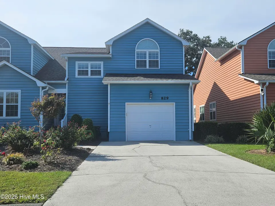 829 Sloop Pointe Lane, Kure Beach, NC 28449 — 3-bedroom waterfront townhome in The Keys at Kure Beach, Kure Beach, NC, photo 1 of 1