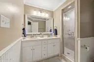 2114 Chelsea Drive NW, Wilson, NC 27896 — 3-bedroom home in Woodridge, Wilson, NC, photo 20 of 49: Master Bath