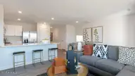 203 Maddox Drive, Aberdeen, NC 28315 — 3-bedroom townhome in Martin Farms, Aberdeen, NC, photo 19 of 37: Living Room