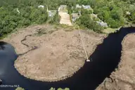240 White Oak Bluff Road, Stella, NC 28582 — waterfront lot in White Oak Bluff, Stella, NC, photo 3 of 13: 6-web-or-mls-DJI_0958