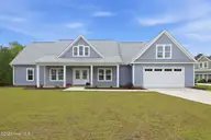 515 Bluff View Lane, Swansboro, NC 28584 — 4-bedroom waterfront home in Halls Creek North, Swansboro, NC, photo 1 of 39: 515 Bluff View Lane