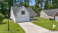 128 Bermuda View, New Bern, NC 28560 — 3-bedroom waterfront home in Carolina Pines, New Bern, NC, photo 4 of 42: Front