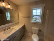 1478 Manta Ray Way, Sunset Beach, NC 28468 — 3-bedroom home in The Sanctuary at Sunset Beach, Sunset Beach, NC, photo 17 of 29: Guest Bath