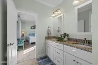 127 Sound Point Drive, Harkers Island, NC 28531 — 4-bedroom home in Cape Point Village, Harkers Island, NC, photo 22 of 56: Master Bathroom View 1