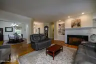 1996 Hoods Creek Drive, New Bern, NC 28562 — 3-bedroom waterfront home, New Bern, NC, photo 18 of 70: Living Room