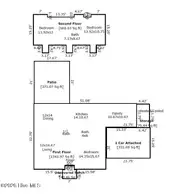3615 Fox Chase Road, Trent Woods, NC 28562 — 3-bedroom home in Country Club Hills, Trent Woods, NC, photo 18 of 60: floor plan