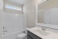 6413 Pinnacle Point, Winnabow, NC 28479 — 3-bedroom townhome in Mallory Creek Plantation, Winnabow, NC, photo 21 of 30: guest bath 1
