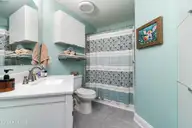 300 Sweetwater Cove, Newport, NC 28570 — 3-bedroom condo in The Coves at Newport, Newport, NC, photo 21 of 40: Bathroom View
