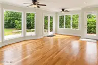 4503 W Fairway Drive, Trent Woods, NC 28562 — 4-bedroom home in Greenwood, Trent Woods, NC, photo 14 of 37: Lush Backyard Views