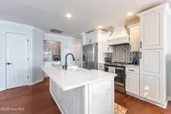 3350 Club Villas Drive # 405, Southport, NC 28461 — 2-bedroom condo in St James, Southport, NC, photo 10 of 39: kitchen island