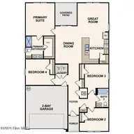 523 Hewett Landing Drive SW, Supply, NC 28462 — 4-bedroom home in Hewett Landing, Supply, NC, photo 3 of 3: Roanoke-floor-1