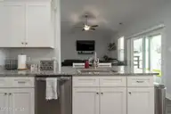 610 Bright Harvest Drive, Maysville, NC 28555 — 3-bedroom home in Batchelors Cove, Maysville, NC, photo 15 of 33: Kitchen to Living Area
