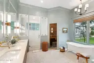 2209 Front Street, Beaufort, NC 28516 — 3-bedroom waterfront home, Beaufort, NC, photo 21 of 53: Primary Bath