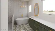 601 S Topsail Drive Lot C, Surf City, NC 28445 — 7-bedroom waterfront home in Surf City #, Surf City, NC, photo 16 of 17: 601 C #1_master bath_001 (1)