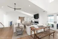 585 Forest Dunes Drive, Pine Knoll Shores, NC 28512 — 4-bedroom waterfront home in Beacon's Reach, Pine Knoll Shores, NC, photo 18 of 68: Second floor open concept living