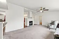 989 Simpson Ditch Road, Elizabeth City, NC 27909 — 3-bedroom manufactured home in Pine Meadows, Elizabeth City, NC, photo 10 of 36: Living Room