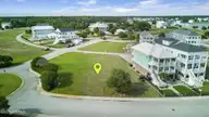 818 Cannonsgate Drive, Newport, NC 28570 — waterfront lot in Cannonsgate, Newport, NC, photo 2 of 23: AERIAL LOT VIEW