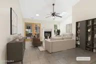 3803 Galantis Drive, Morehead City, NC 28557 — 2-bedroom condo in Woodland Park Condo, Morehead City, NC, photo 3 of 38: Spacious living room