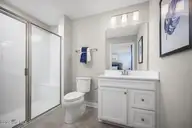 115 Sweet Clover Way, Greenville, NC 27834 — 2-bedroom home in Carolina Crofts, Greenville, NC, photo 12 of 15: 13 primary bath