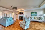 40 Sailview Drive, North Topsail Beach, NC 28460 — 3-bedroom waterfront home in Cape Island, North Topsail Beach, NC, photo 13 of 61: Living room 4