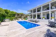 585 Forest Dunes Drive, Pine Knoll Shores, NC 28512 — 4-bedroom waterfront home in Beacon's Reach, Pine Knoll Shores, NC, photo 7 of 68: Private salt water pool