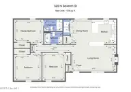 520 N 7th Street, Wilmington, NC 28401 — 3-bedroom home in Brooklyn, Wilmington, NC, photo 15 of 15: FloorPlan