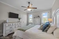 10522 Island Circle, Emerald Isle, NC 28594 — 3-bedroom home in Wyndtree, Emerald Isle, NC, photo 14 of 38: Primary Bedroom main floor