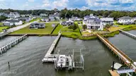 102 Shoreline Drive, Atlantic Beach, NC 28512 — 2-bedroom waterfront home in Bogue View Shores, Atlantic Beach, NC, photo 3 of 29: Aerial View