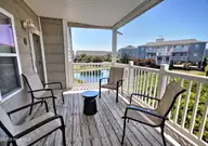 250 W Second Street 2b, Ocean Isle Beach, NC 28469 — 3-bedroom waterfront condo in Starboard by the Sea, Ocean Isle Beach, NC, photo 4 of 35: Porch