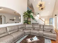 129 Sunset Drive, Cedar Point, NC 28584 — 3-bedroom waterfront home in Plantation Shores, Cedar Point, NC, photo 5 of 46: 008-1280x960-open-living