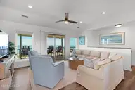 1819 Salter Path Road, Indian Beach, NC 28512 — 5-bedroom waterfront home in Roosevelt Estate, Indian Beach, NC, photo 18 of 58: Open concept living space w/ views
