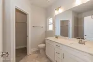 123 White Bark Avenue Lot 18, Rocky Mount, NC 27804 — 3-bedroom home in Longneedle, Rocky Mount, NC, photo 19 of 24: En-Suite With Double Vanities 1522 Plan