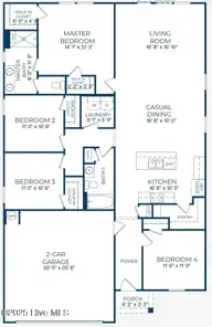 7463 Julius Drive NE 74, Leland, NC 28451 — 3-bedroom home in Coastal Haven, Leland, NC, photo 18 of 26: Dayspring Layout