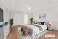 805 Mulberry Street Unit 113, Beaufort, NC 28516 — 1-bedroom condo in 805 Mulberry, Beaufort, NC, photo 5 of 30: Primary Bedroom