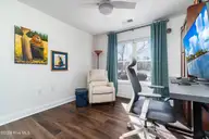 300 Sweetwater Cove, Newport, NC 28570 — 3-bedroom condo in The Coves at Newport, Newport, NC, photo 22 of 40: Bedroom view(used s office currently)