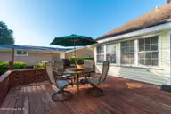 175 Cedar Lane, Newport, NC 28570 — 3-bedroom home in Gull Harbor, Newport, NC, photo 16 of 30: back deck 1