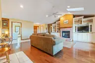 1461 S Shore Drive, Southport, NC 28461 — 3-bedroom waterfront home, Southport, NC, photo 10 of 75: Living Room