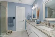 415 Sailfish Street, Sunset Beach, NC 28468 — 4-bedroom waterfront home in Sunset Beach, Sunset Beach, NC, photo 24 of 63: Primary Bath
