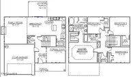 1014 Croaker Court, New Bern, NC 28562 — 4-bedroom home in Bluewater Rise, New Bern, NC, photo 4 of 15: Floor Plan