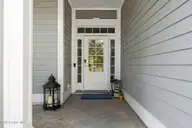 3841 White Birch Way, Southport, NC 28461 — 3-bedroom waterfront home in St James, Southport, NC, photo 14 of 73: Welcoming Covered Front Entry