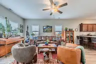 107 Village Drive, Holly Ridge, NC 28445 — 4-bedroom home in Coastal Village, Holly Ridge, NC, photo 7 of 77: Living room