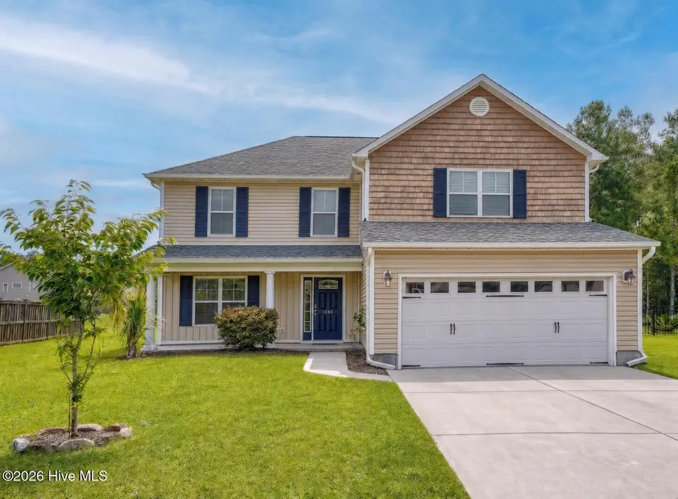 1261 S Brook Road, Winnabow, NC 28479 — 4-bedroom waterfront home in Mallory Creek Plantation, Winnabow, NC, photo 1 of 15