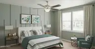 4087 Balboa Avenue 26, Leland, NC 28451 — 3-bedroom home in Pinewood, Leland, NC, photo 13 of 30: Primary Bedroom