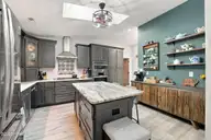 108 Portside Lane, New Bern, NC 28562 — 3-bedroom waterfront home in River Bend, New Bern, NC, photo 5 of 32: Stylish kitchen
