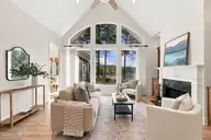 70 Royal Dublin Downs, Pinehurst, NC 28374 — 4-bedroom waterfront home in National, Pinehurst, NC, photo 8 of 53: Living Room with AMAZING views
