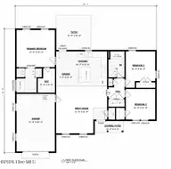 107 Blueberry Fields Road, Maple Hill, NC 28454 — 3-bedroom home in Strawberry Fields, Maple Hill, NC, photo 2 of 9: Floorplan