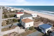 3802 Island Drive, North Topsail Beach, NC 28460 — 3-bedroom waterfront townhome in MFBostic, North Topsail Beach, NC, photo 5 of 49: Overhead view